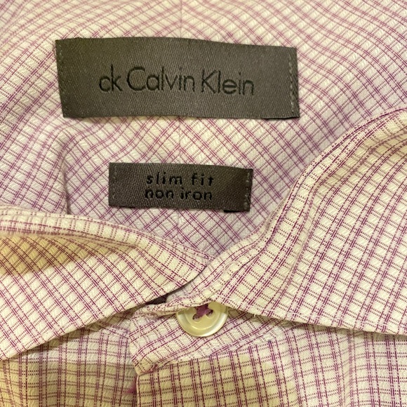 Calvin Klein Slim Fit Button Up - Picture 2 of 3